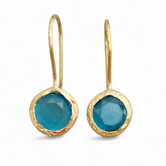 Glowdrop earring, extra Small Turquoise