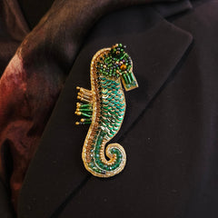 Brooch Hippocamp