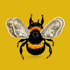 Brooch Bombus