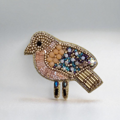Brooch Pluma