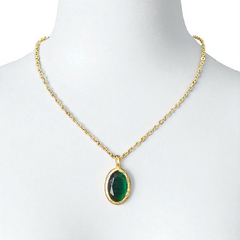 Glow Necklace Emerald