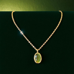 Glow Necklace Olive