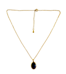 Glow Necklace Dark Blue