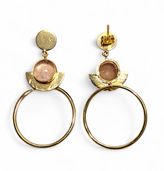Earring Rose Orbit