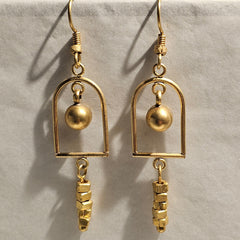 Dokra Earring The Pendant Bell