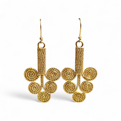 Dokra Earring Sacred Spirals