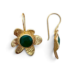 Earring Golden Daisy