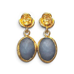 Earring: Rosa Misty Blue