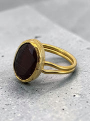Glow Ring Aubergine