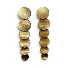 Earring: Golden Coinfall
