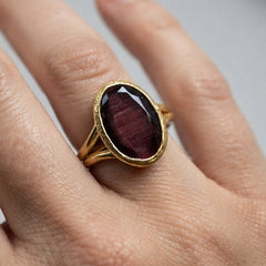 Glow Ring Aubergine