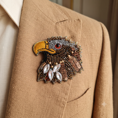 Brooch Golden Eagle
