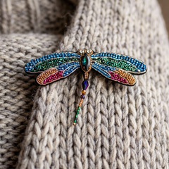 Brooch: Sylvan Wings