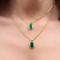 Glow Necklace Grass Green