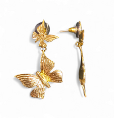 Earring Butterfly Twins
