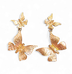 Earring Butterfly Twins