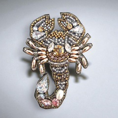 Brooch Scorpio