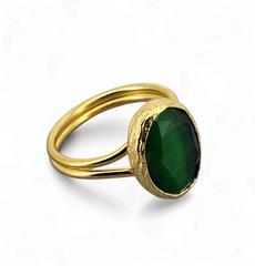 Glow Ring Grass Green