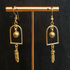 Dokra Earring The Pendant Bell