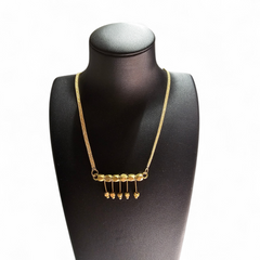 Dokra Necklace Raindrop Melody
