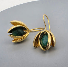Earring Snowdrop Swing
