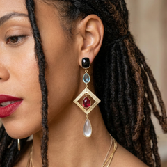 Earring Royal Rhombus