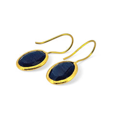 Glowdrop earring,Darkblue Small
