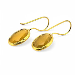 Glowdrop earring, Yellow Small